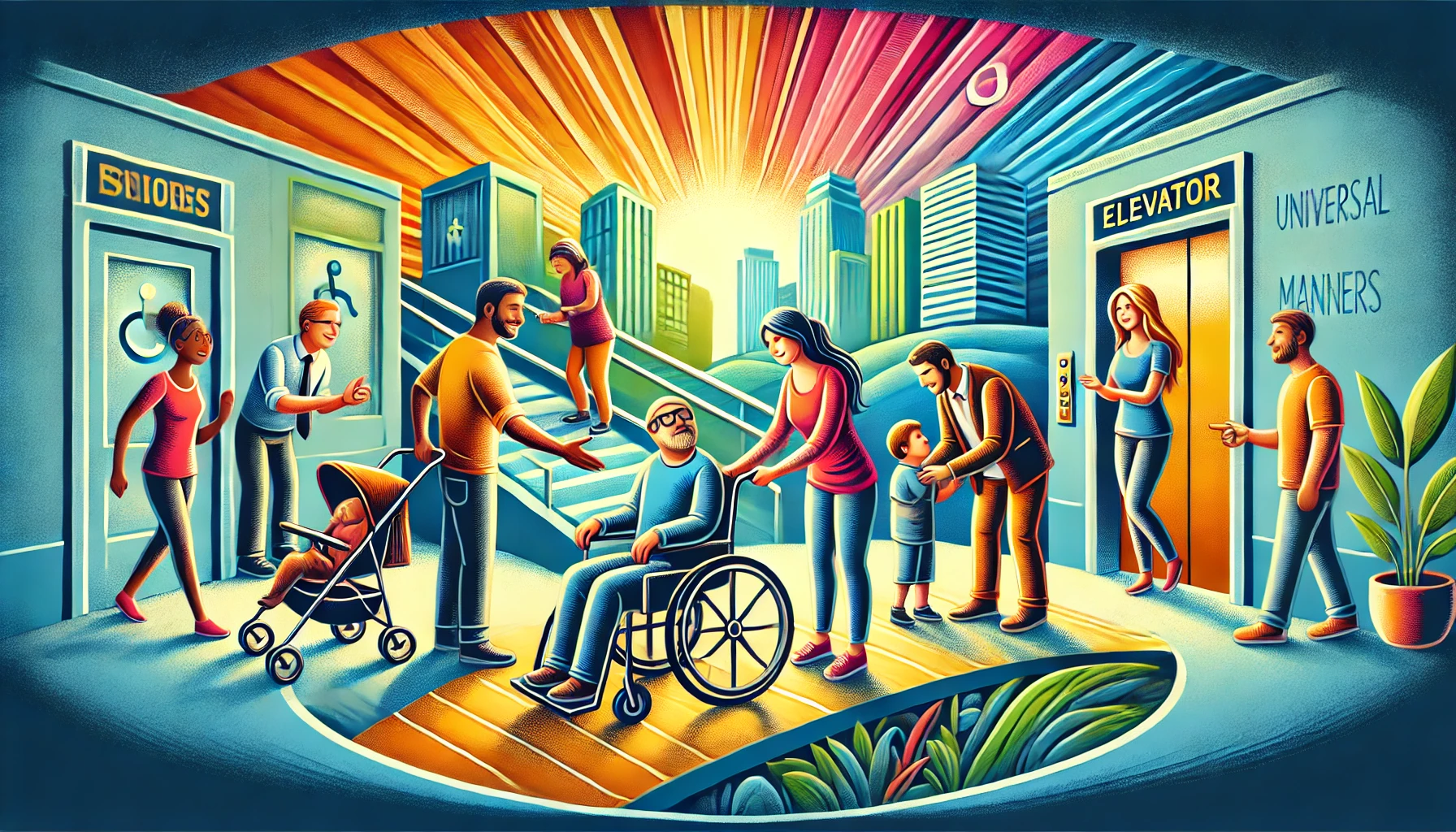 ユニバーサルマナーを考える年末年始：中途重度障害者としての視点から