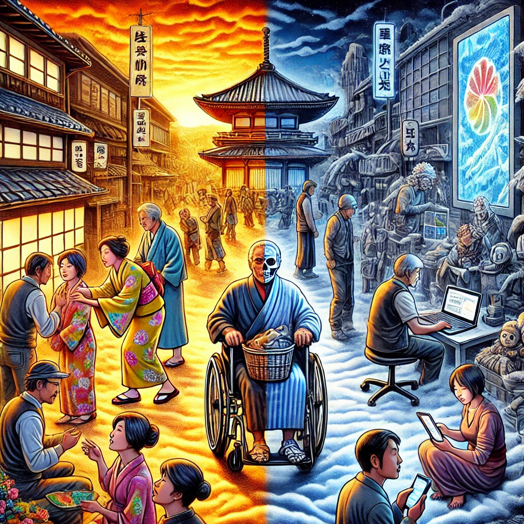 経済の豊かさが心の余裕を生み、社会的な優しさに繋がる