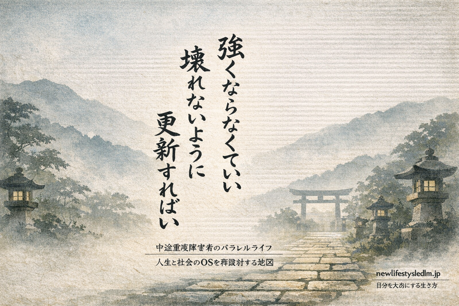 自分を大切にする生き方——中途重度障害×古代日本メンタリティで「人生のOS」を再設計する場所
