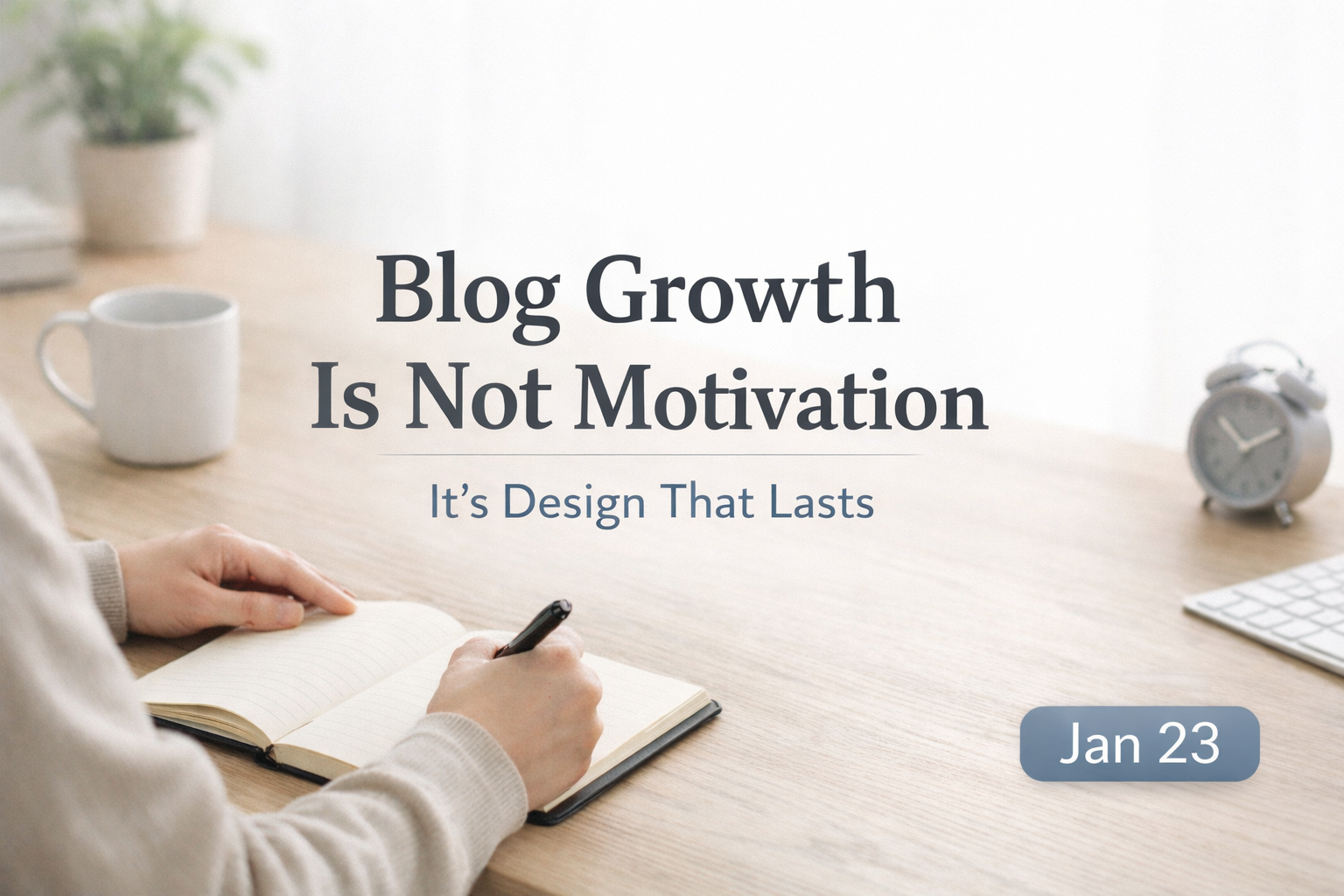 Announcement: Starting January 23, I’m Entering a Blog Boost Period