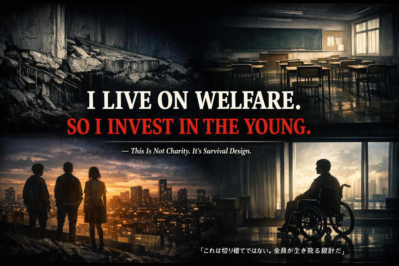 A Disabled Person’s Uncomfortable Truth: If You Want Welfare to Survive, Invest in Young People First