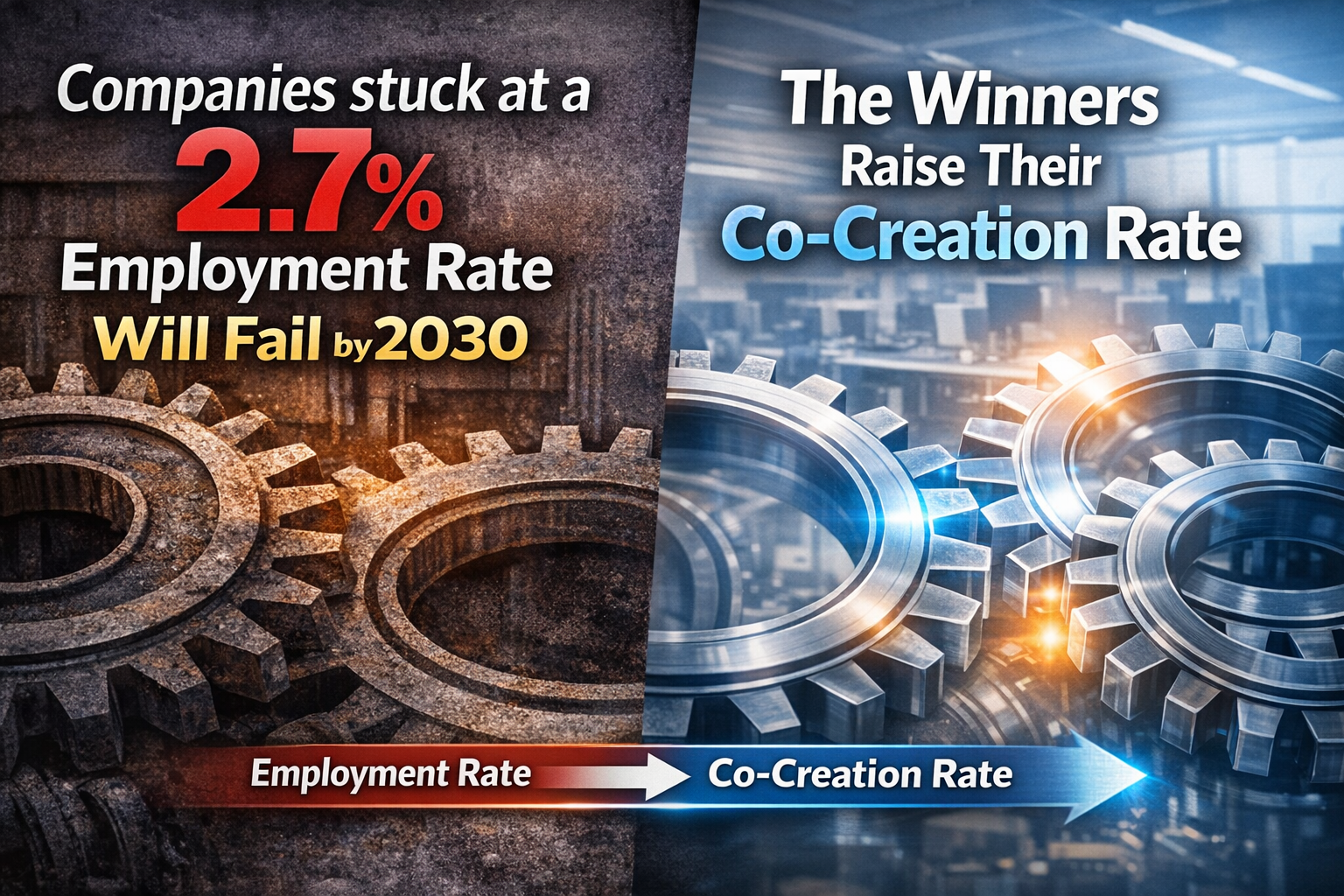 Why Companies That Panic at “2.7%” Won’t Survive 2030