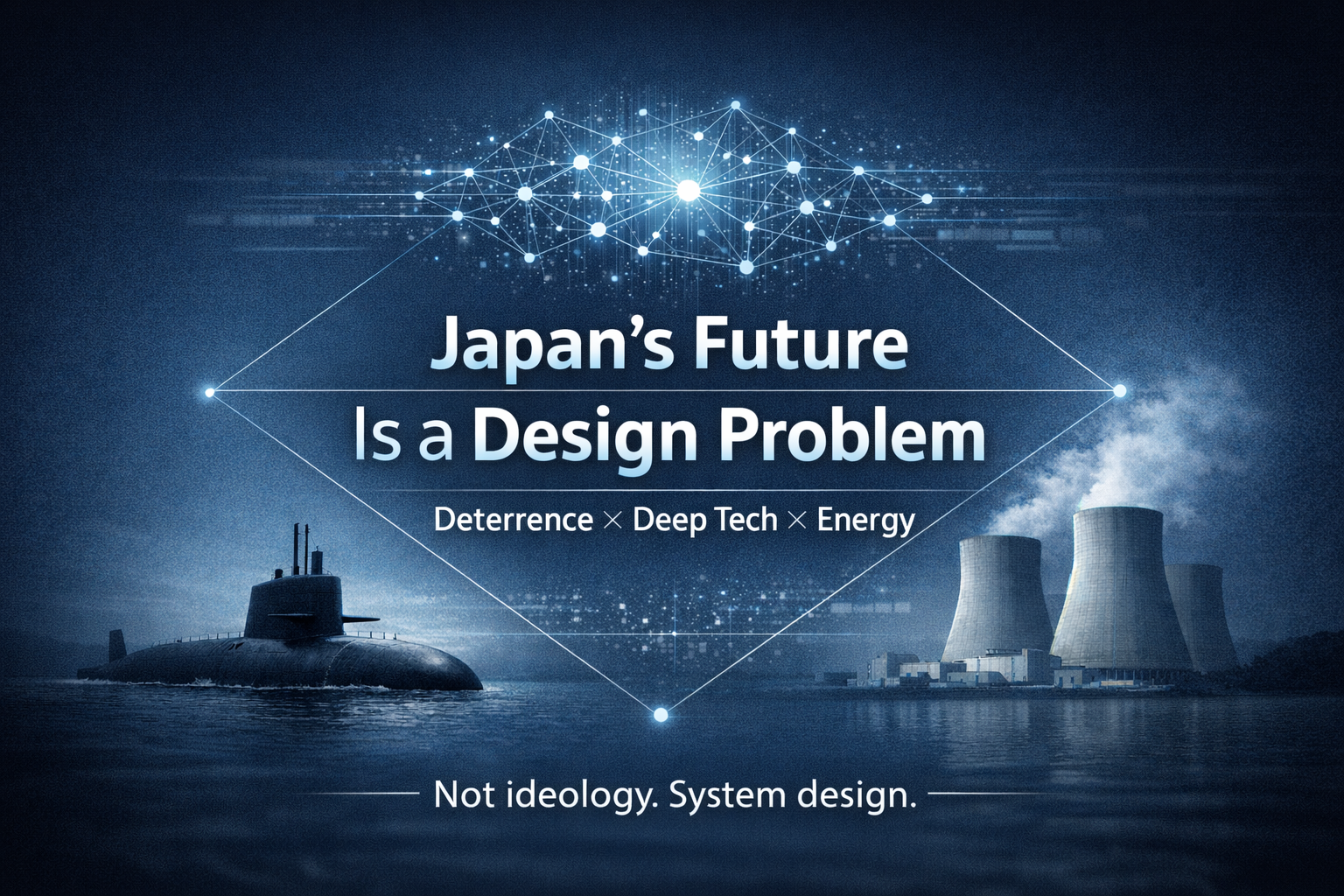 Japan’s Future Depends on Three Words: Submarines, Deep Tech, and Nuclear Power