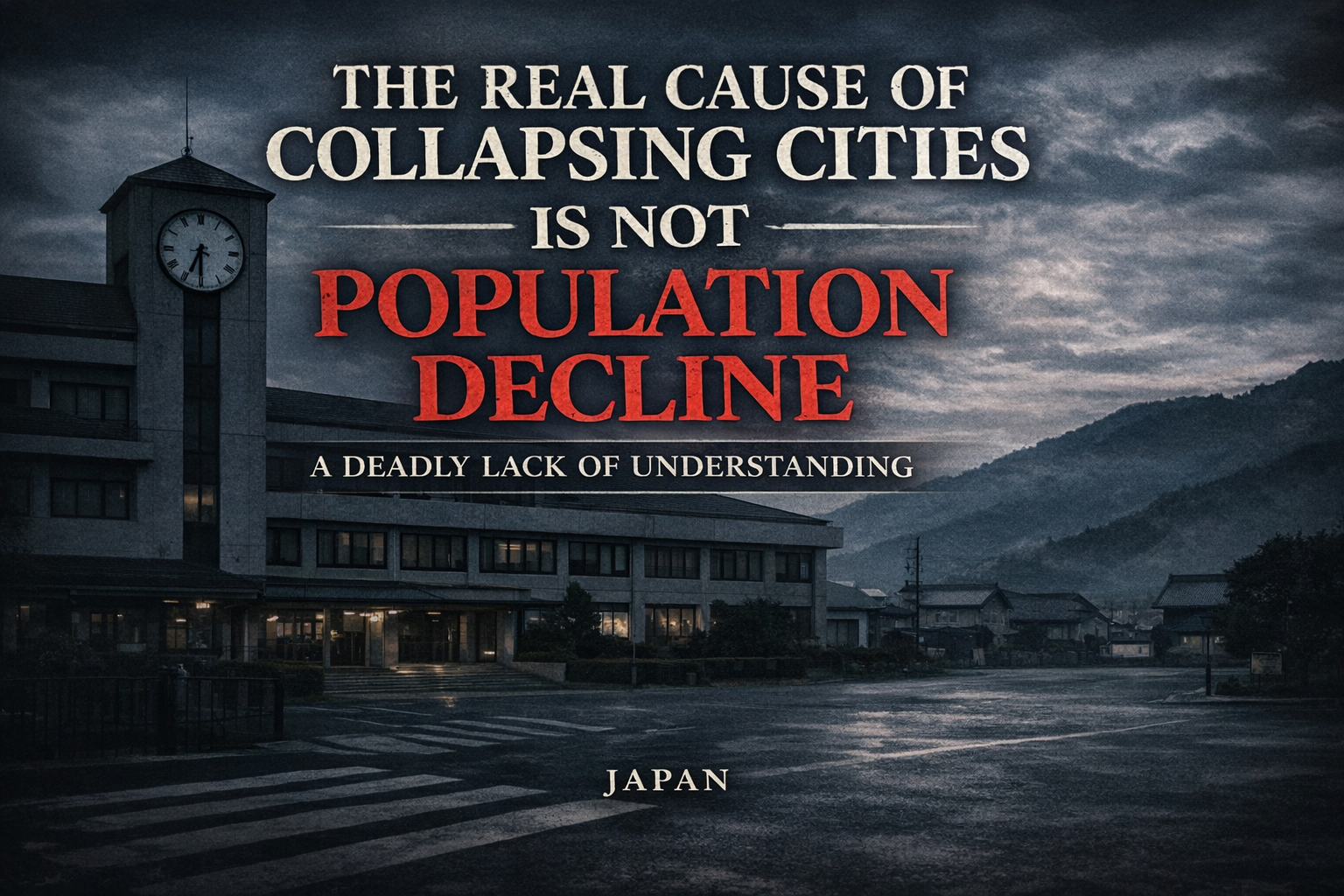 Yabu City Won’t Die — But It Will Quietly Collapse Unless Everyone Finally Understands the Real Problem