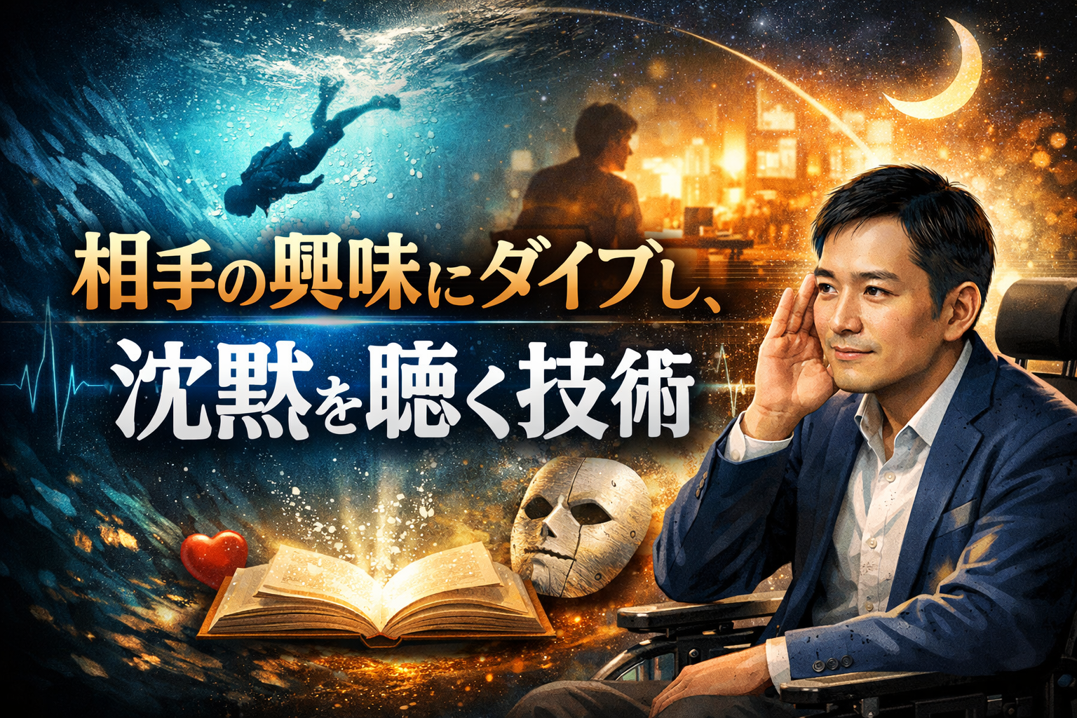 絶望の淵から見つけた、魂を繋ぐ人間関係のコツ