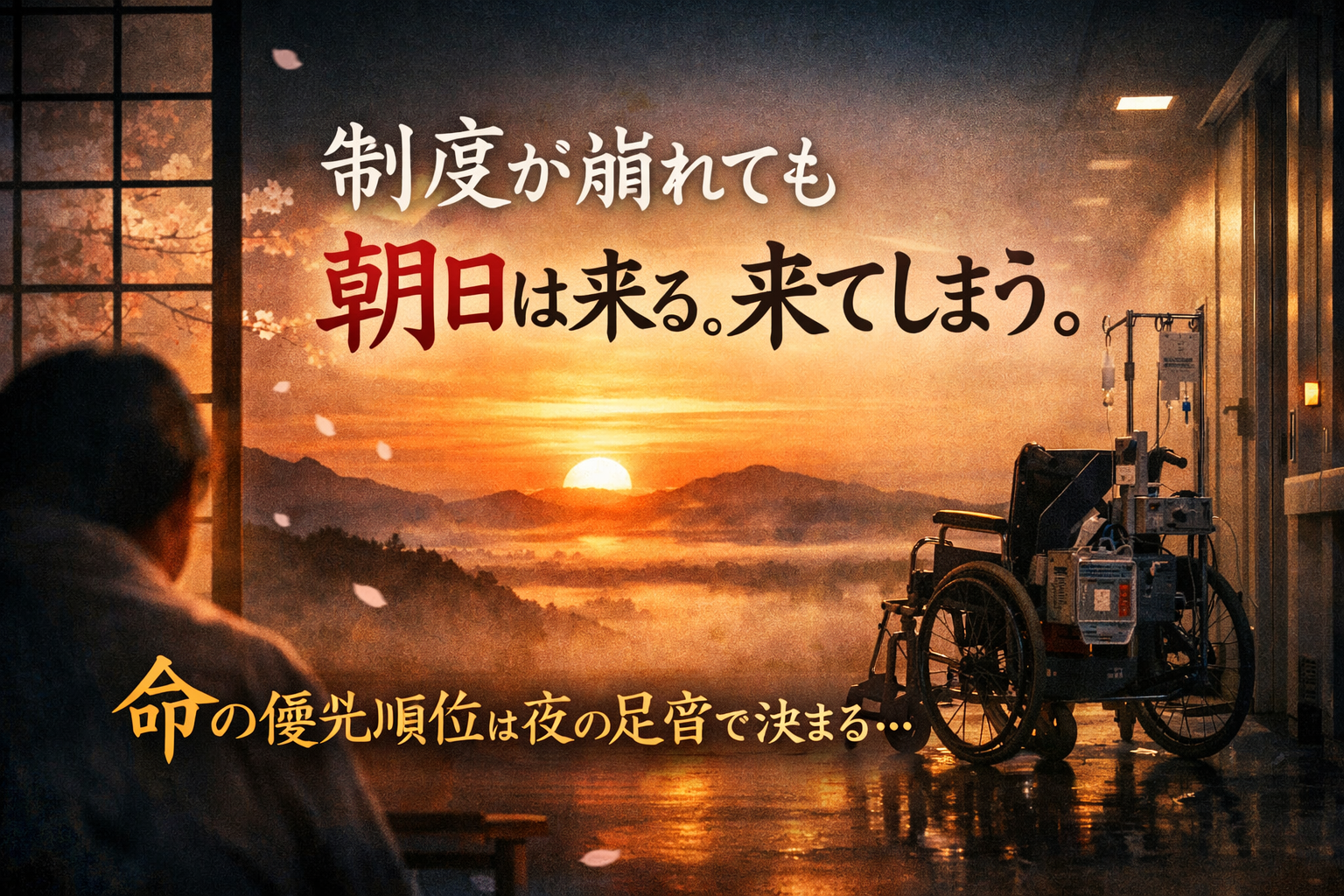 優先順位の夜――吸引機の音が、愛を削る。