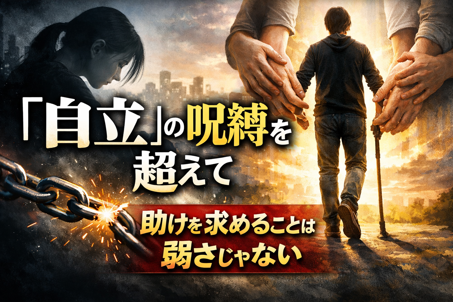 自立とは何か？「誰にも頼らない」は間違いだった──中途重度障害者が語る本当の意味